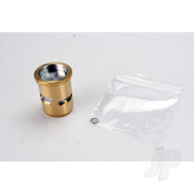 Traxxas Piston / Sleeve (Matched Set), Wrist Pin Clips (2 Pcs) (Trx 3.3) (TRX5290)