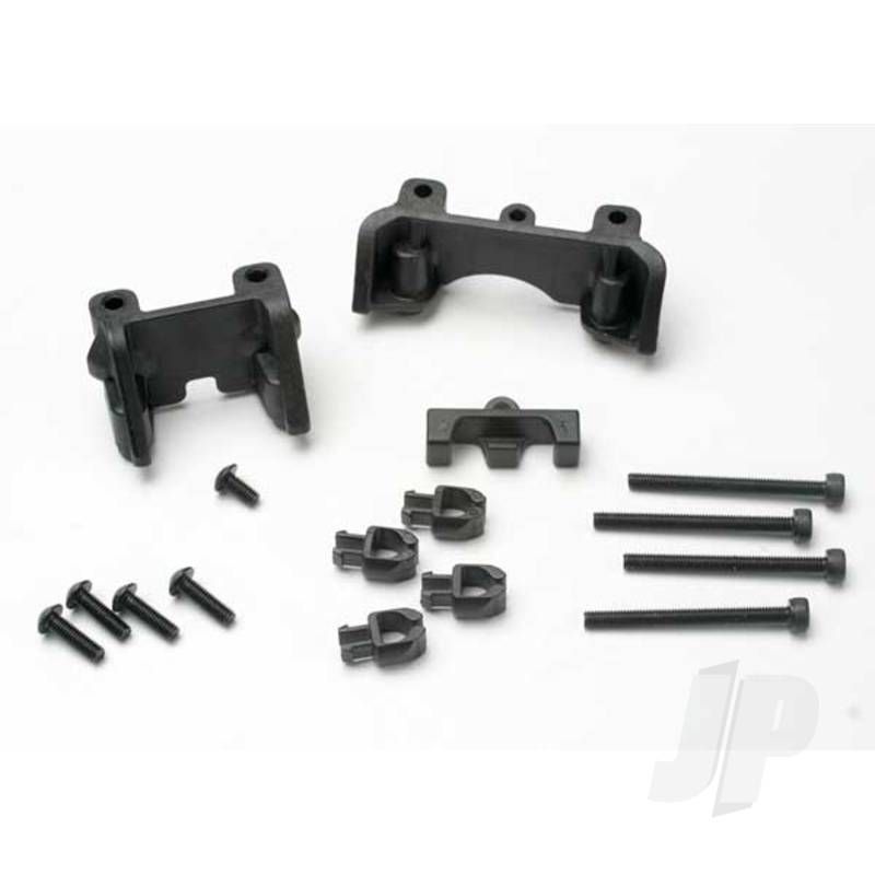 Traxxas Shock Mounts (Front &amp; Rear) / Wire Clip (1Pc) / Chassis Wire Clips (4 Pcs) / 3X32Mm Cs (4 Pcs) / 3X6Mm Bcs (1Pc) (TRX5317)