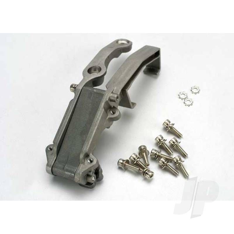 Traxxas Engine Mount (Complete Assembly) / 3X28Mm Cs With Washers (2 Pcs) / 3X10 Cs With Washers (10 Pcs) (TRX5360)