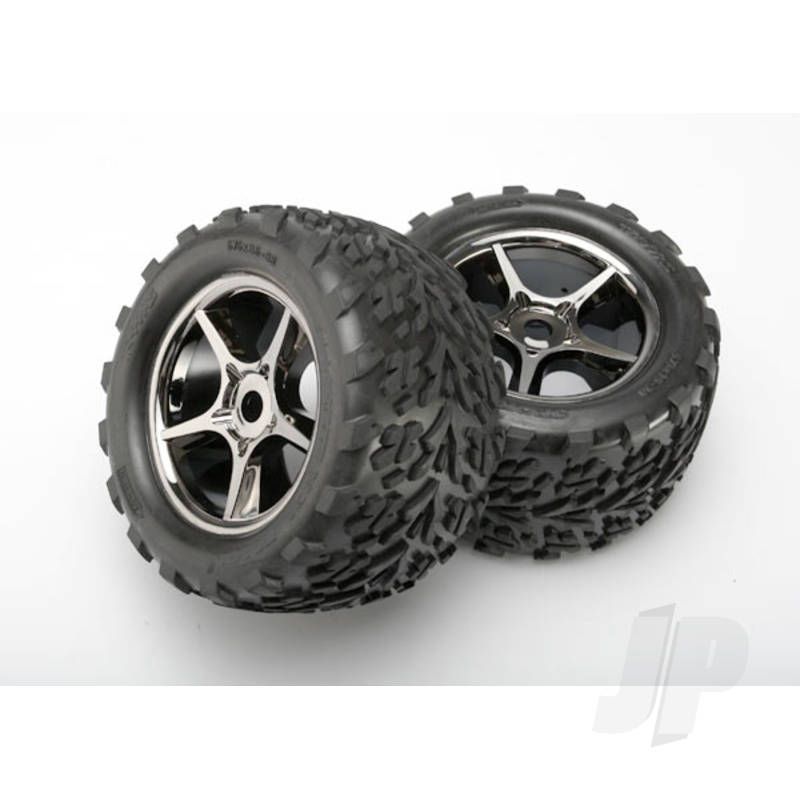 Traxxas Tyres And Wheels, Assembled Glued Talon Tyres (2 Pcs) (TRX5374X)