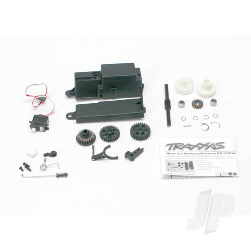 Traxxas Reverse Installation Kit (Includes All Components To Add Mechanical Reverse (No Optidrive) To Revo) (Includes 2060 Sub-Micro Servo) (TRX5395X)