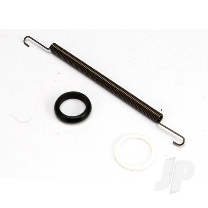 Traxxas Spring, Header (For Revo Big Block Header) / O-Ring (1Pc) &amp; Gasket (1Pc) (For Exhaust Header Flange) (TRX5424)