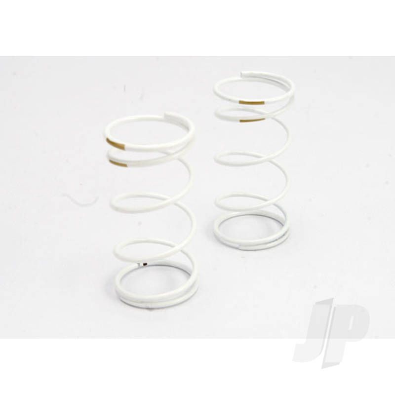 Traxxas Spring, Shock (White) (Gtr) (Front) (1.3 Rate Gold) (1 Pair) (TRX5432)