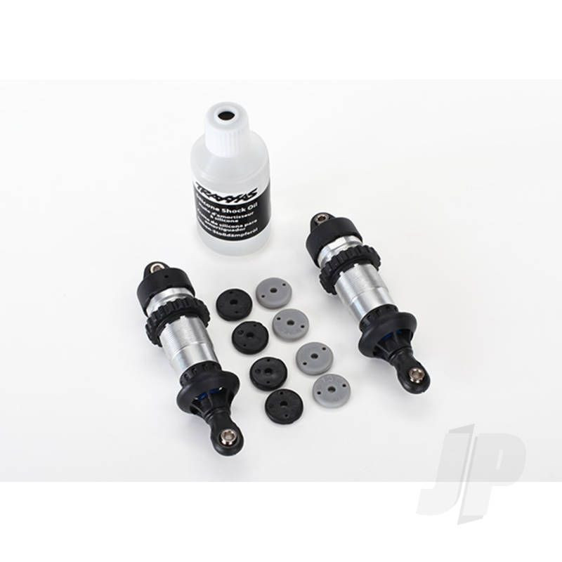 Traxxas Shocks, Gtr Aluminium (Assembled) (2 Pcs) ( With Out Springs) (TRX5460)