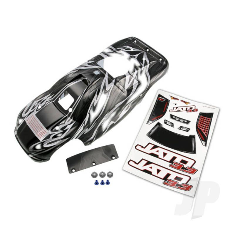 Traxxas Body, Jato 3.3, Prographix (Replacement For The Painted Body) Graphics Are Painted, Requires Paint &amp; Final Colour Application. (TRX5511R)