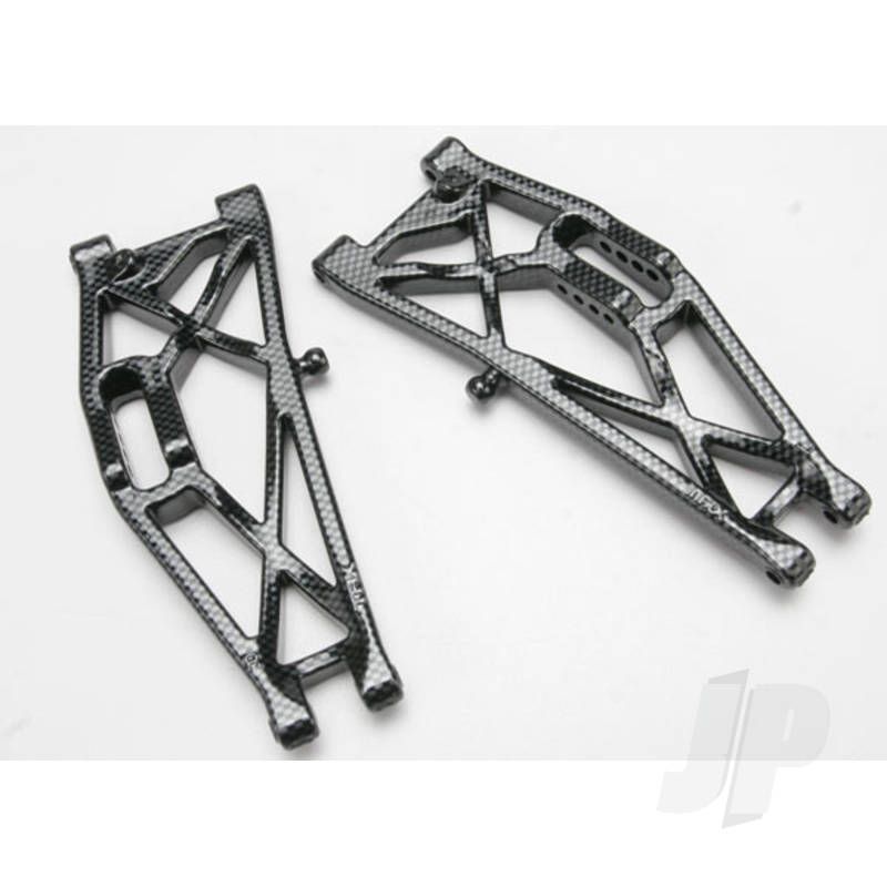 Traxxas Suspension Arms, Rear (Left &amp; Right), Exo-Carbon Finish (Jato) (TRX5533G)