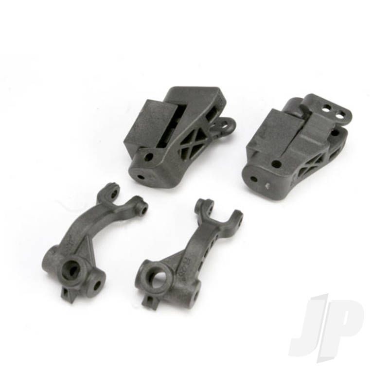 Traxxas Caster Blocks, 25-Degree (Left &amp; Right) / Steering Blocks, 25-Degree (Left &amp; Right) (TRX5536)