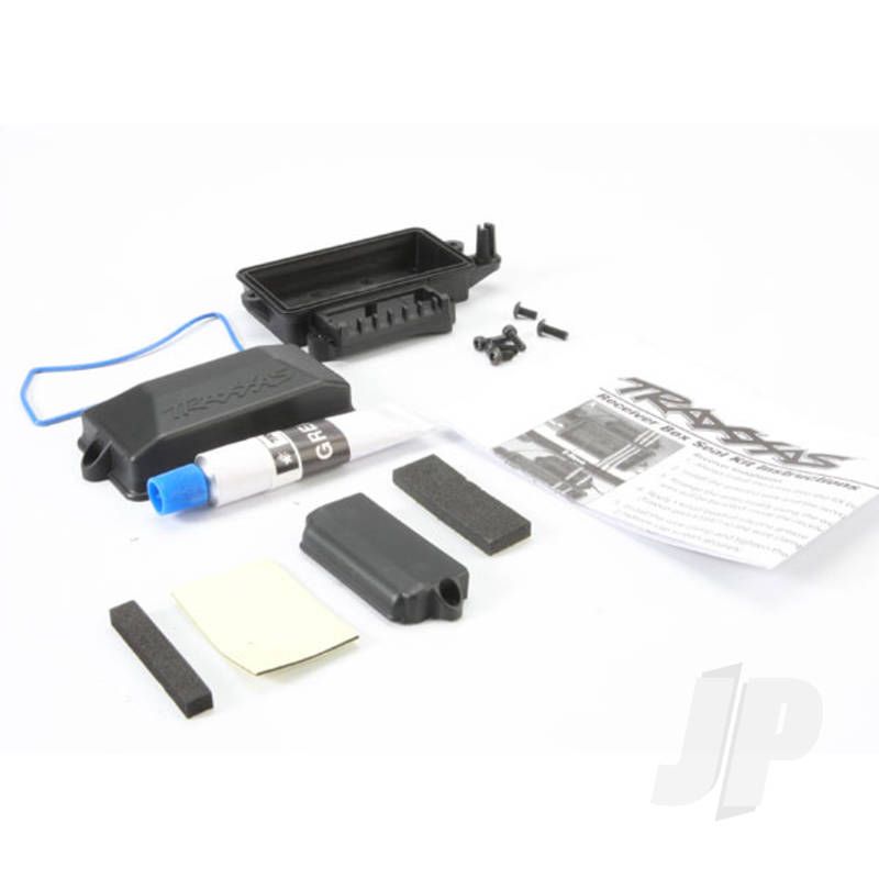 Traxxas Box, Receiver (Sealed) / Foam Pad / Silicone Grease / 3X8Mm Bcs (2 Pcs) / 2.5X8Mm Cs (2 Pcs) / 3X6Mm Bcs (2 Pcs) (TRX5624)