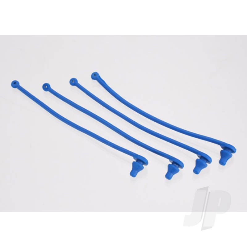Traxxas Body Clip Retainer, Blue (4 Pcs) (TRX5751)