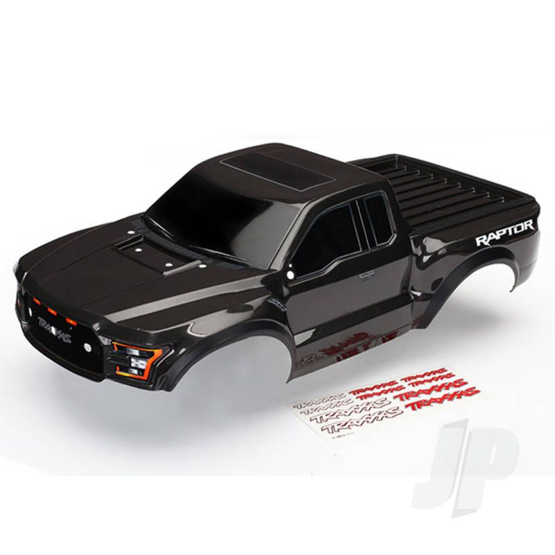 Traxxas Body, Ford Raptor, Black (Heavy Duty) / Decals (TRX5826A)