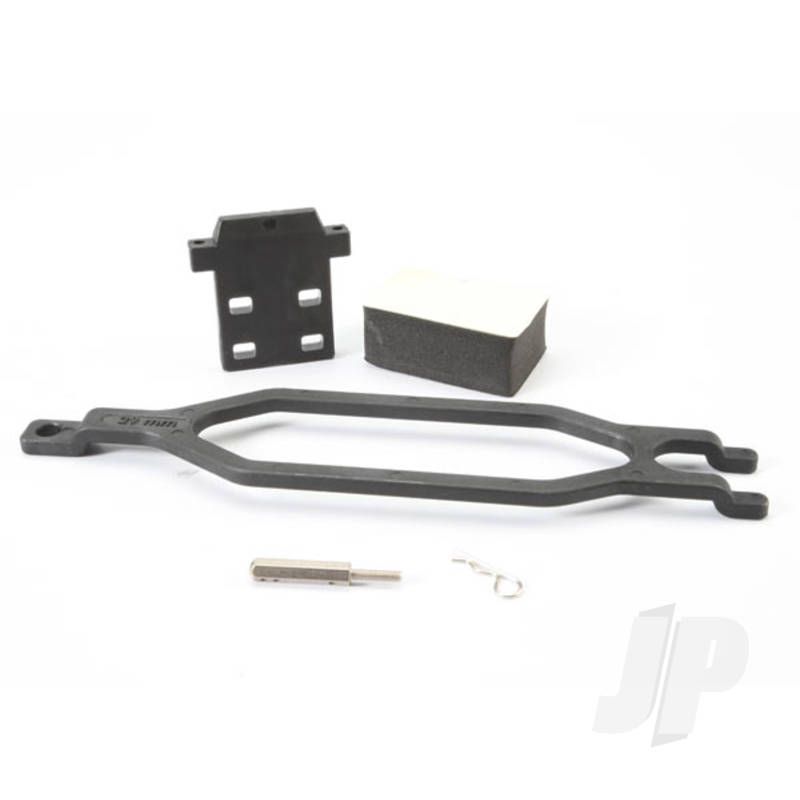 Traxxas Hold Down, Battery / Hold Down Retainer / Battery Post / Foam Spacer / Angled Body Clip (Allows For Installation Of Taller, Multi-Cell Batteries) (TRX5827X)