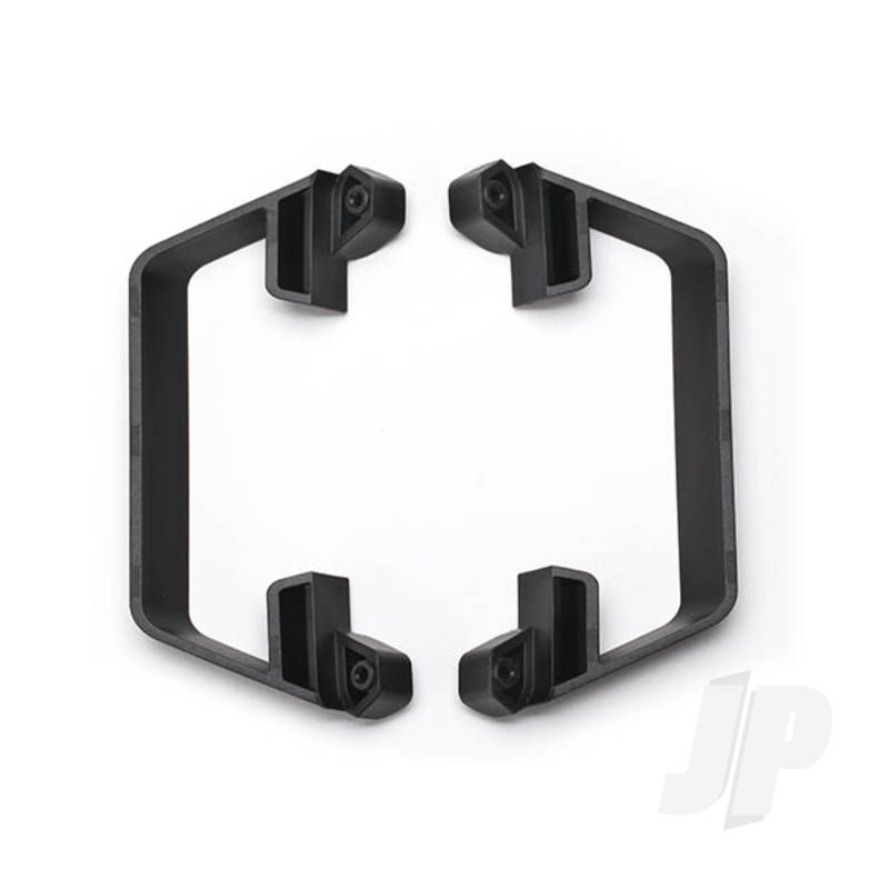 Traxxas Nerf Bars, Low Cg (Black) (TRX5833)