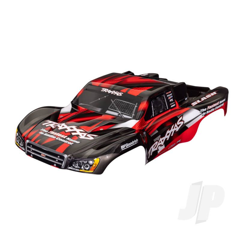 Traxxas Body, Slash 2Wd (Also Fits Slash Vxl &amp; Slash 4X4), Red (Painted, Decals Applied) (TRX5851)