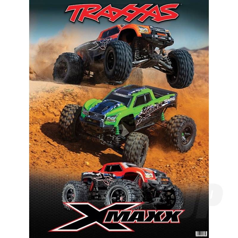 Traxxas X-Maxx Orange 36X48 Window Graphics (TRX61884)