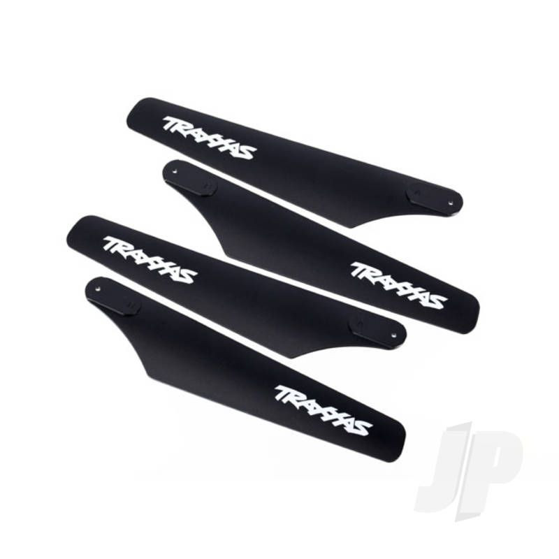 Traxxas Rotor Blade Set, Upper &amp; Lower (Black) (4 Pcs) (TRX6316)