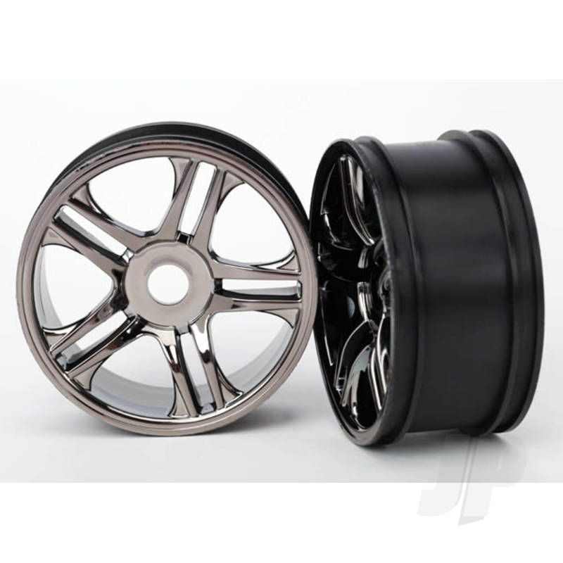 Traxxas Wheels, Split-Spoke (Front) (2 Pcs) (TRX6478)