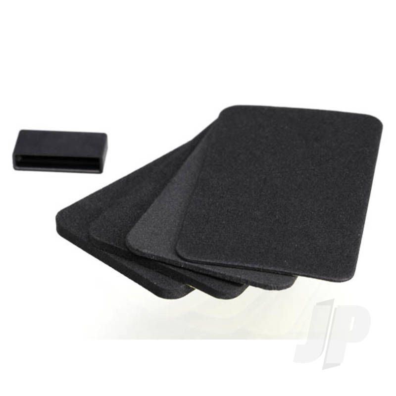Traxxas Spacers (4 Pcs) / Grip Pads (3 Pcs) / Connector Dust Cover (1Pc) (For Tqi Docking Base) (TRX6544)