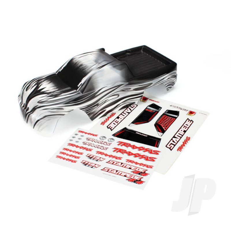 Traxxas Body, Stampede 4X4, Prographix (Graphics Are Printed, Requires Paint &amp; Final Colour Application) / Decal Sheet (TRX6714)