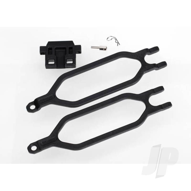 Traxxas Hold Down, Battery (2 Pcs) / Hold Down Retainer / Battery Post / Angled Body Clip (TRX6727)