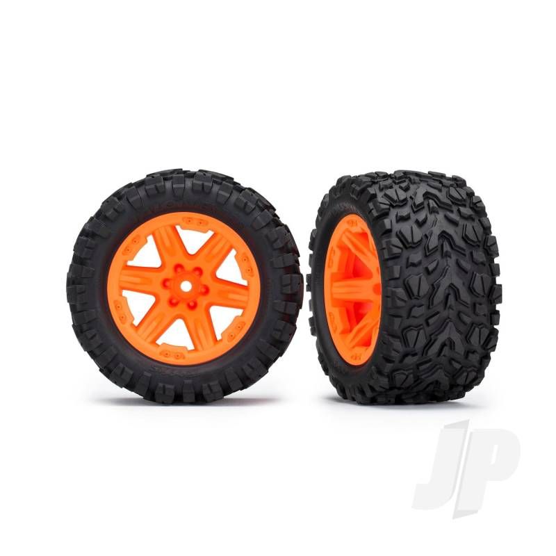 Traxxas Tyres And Wheels, Assembled Glued (2.8In) (2 Pcs) (TRX6773A)