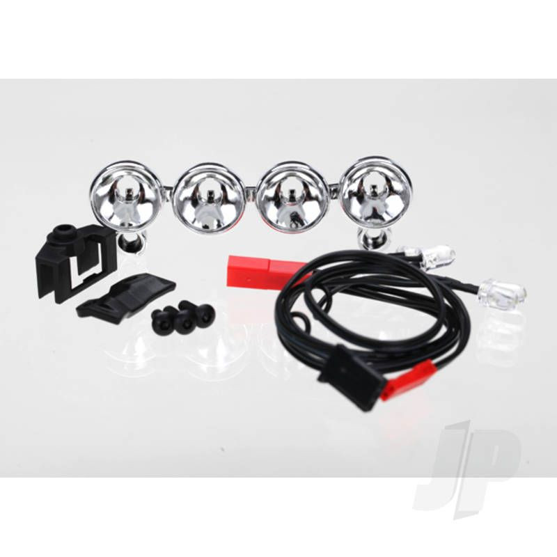 Traxxas Led Light Bar (Chrome, 4 Clear Lights) (TRX6784)