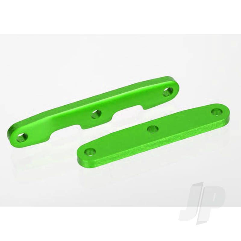 Traxxas Bulkhead Tie Bars, Front &amp; Rear, Aluminium (Green-Anodised) (TRX6823G)