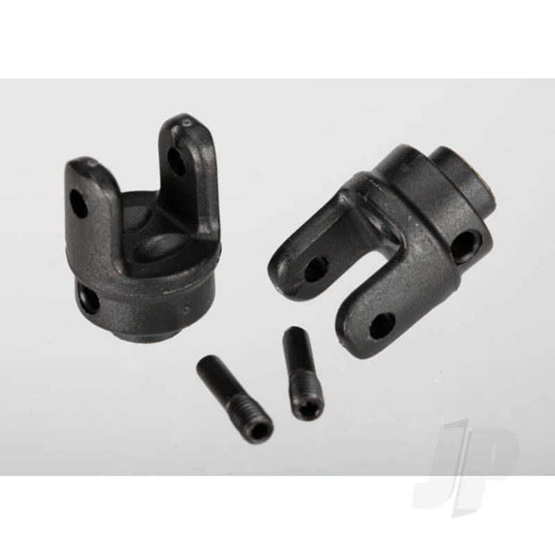Traxxas Differential Output Yokes, Heavy Duty (2 Pcs) / Screw Pin (2 Pcs) (TRX6828X)