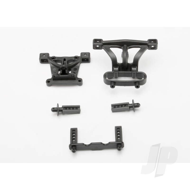 Traxxas Body Mounts, Front &amp; Rear / Body Mount Posts, Front &amp; Rear (TRX7015)