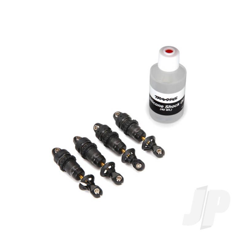 Traxxas Shocks, Gtr Hard Anodised, Ptfe-Coated Bodies With Tin Shafts (Fully Assembled, With Out Springs) (4 Pcs) (TRX7061X)