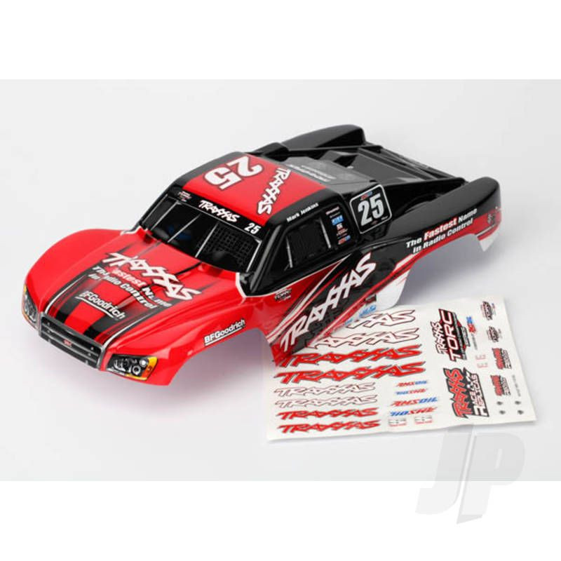 Traxxas Body, Mark Jenkins #25, 1:16 Slash (Painted, Decals Applied) (TRX7084R)