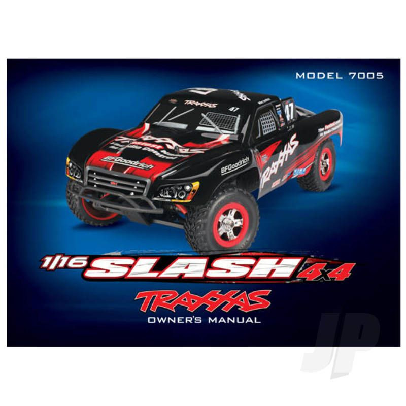 Traxxas Owner&#039;S Manual, 1:16 Slash 4Wd (Model 7005) (TRX7097)