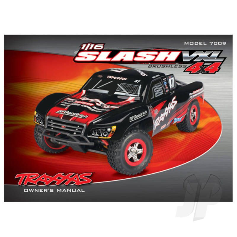 Traxxas Owner&#039;S Manual, 1:16 Slash 4Wd Vxl (Model 7009) (TRX7098)