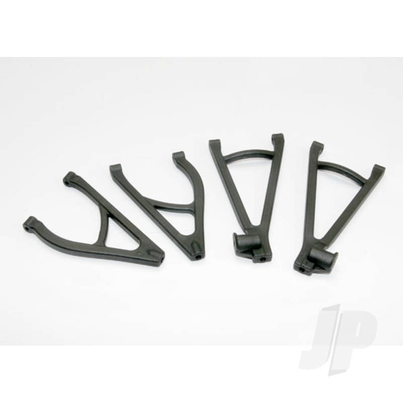 Traxxas Suspension Arm Set, Rear, Extended Wheelbase (Lengthens Wheelbase 10Mm) (Includes Upper Right &amp; Left And Lower Right &amp; Left Arms) (TRX7132R)