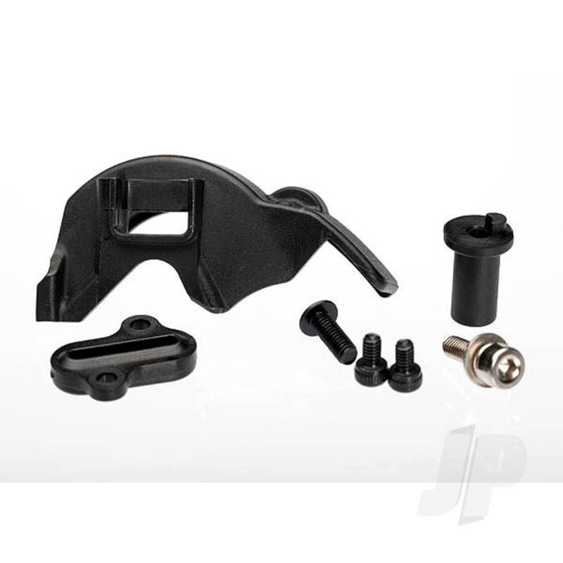 Traxxas Cover, Gear / Motor Plate Access Cover / Motor Mount Hinge Post / 3X10Mm Cs With Split And Flat Washers (1Pc) / 2.5X4Mm Cs (2 Pcs) / 3X8Mm Bcs (1Pc) (For 550 Motors) (TRX7379R)