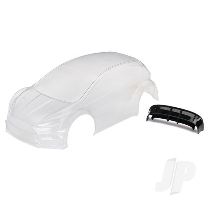 Traxxas Body, Ford Fiesta St Rally (Clear, Requires Painting) (TRX7412)