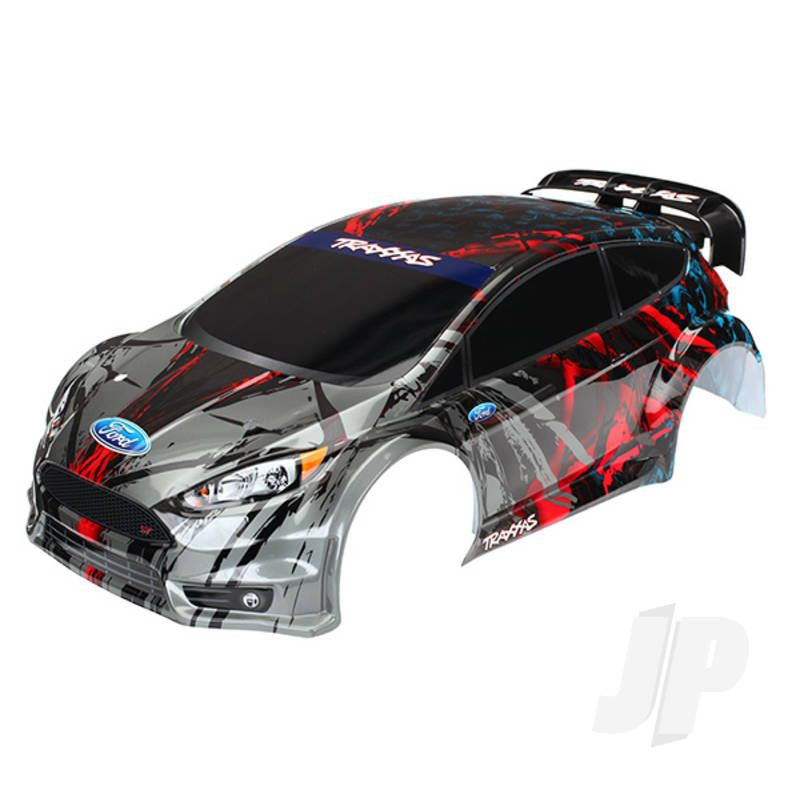 Traxxas Body, Ford Fiesta St Rally (Painted, Decals Applied) (TRX7416)