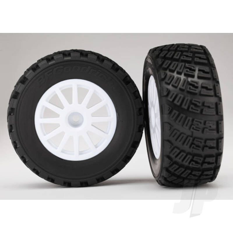 Traxxas Tyres And Wheels, Assembled Glued Bfgoodrich Rally (2 Pcs) (TRX7473R)