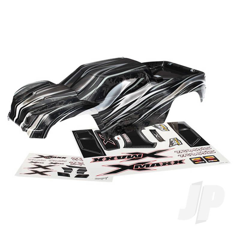 Traxxas Body, X-Maxx, Prographix (Graphics Are Printed, Requires Paint &amp; Final Colour Application) / Decal Sheet (TRX7711X)
