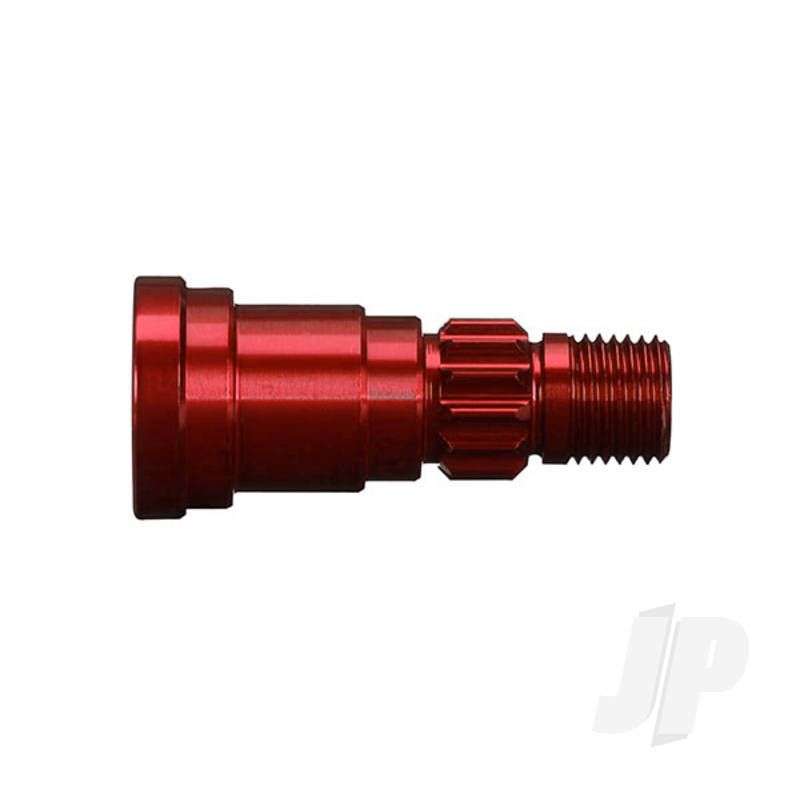 Traxxas Stub Axle, Aluminium (Red-Anodised) (1Pc) (Use Only With #7750 Driveshaft) (TRX7753R)