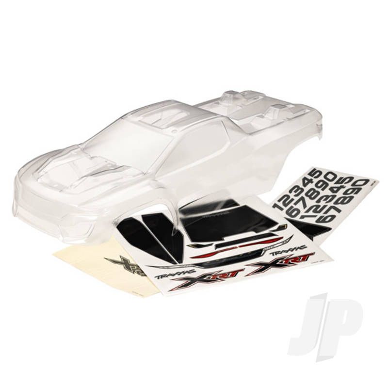 Traxxas Body, Xrt (Clear, Untrimmed, Requires Painting)/ Window Masks/ Decal Sheet (TRX7812)