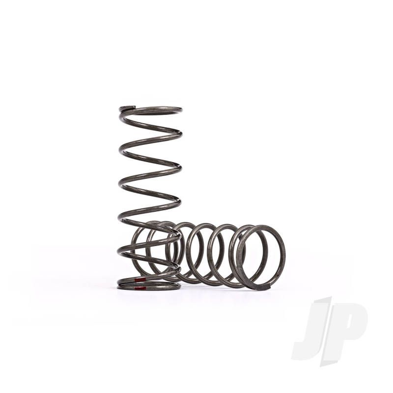 Traxxas Springs, Shock, Medium (Natural Finish) (Gtx) (5.059 Rate, Red Stripe) (2) (TRX7850)
