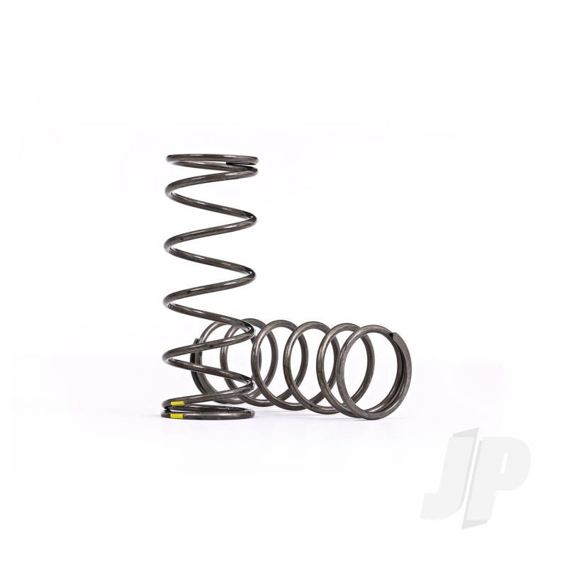 Traxxas Springs, Shock, Medium (Natural Finish) (Gtx) (3.445 Rate, Tan Stripe) (2) (TRX7859)