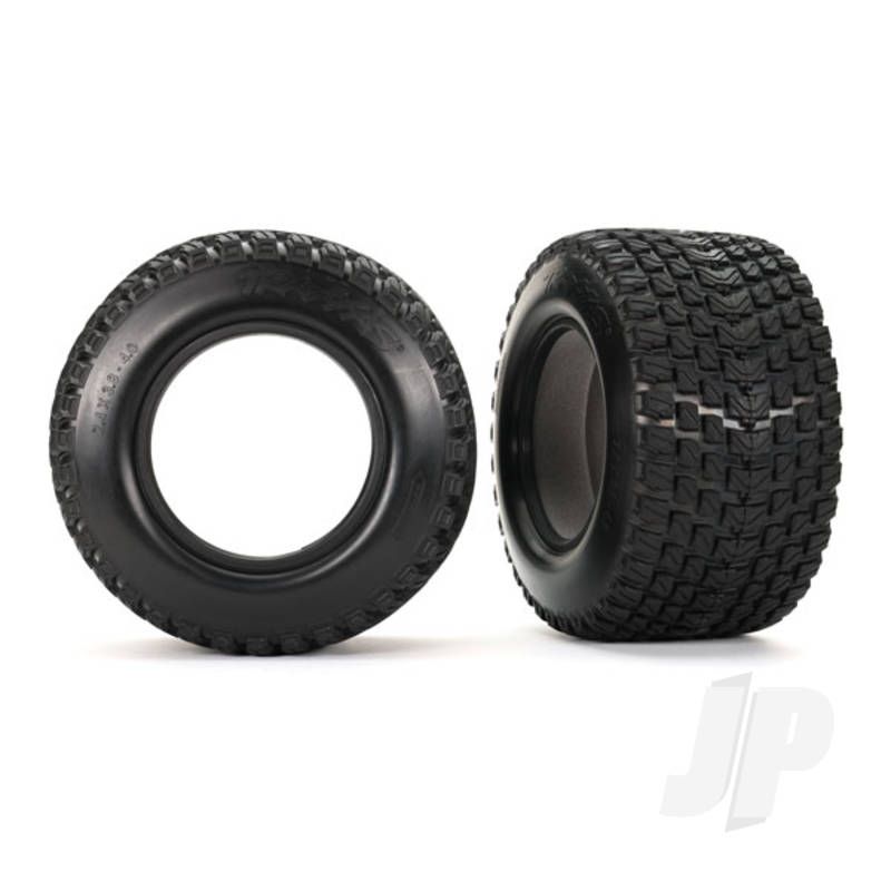Traxxas Tyres, Gravix (Left &amp; Right)/ Foam Inserts (2) (TRX7873)