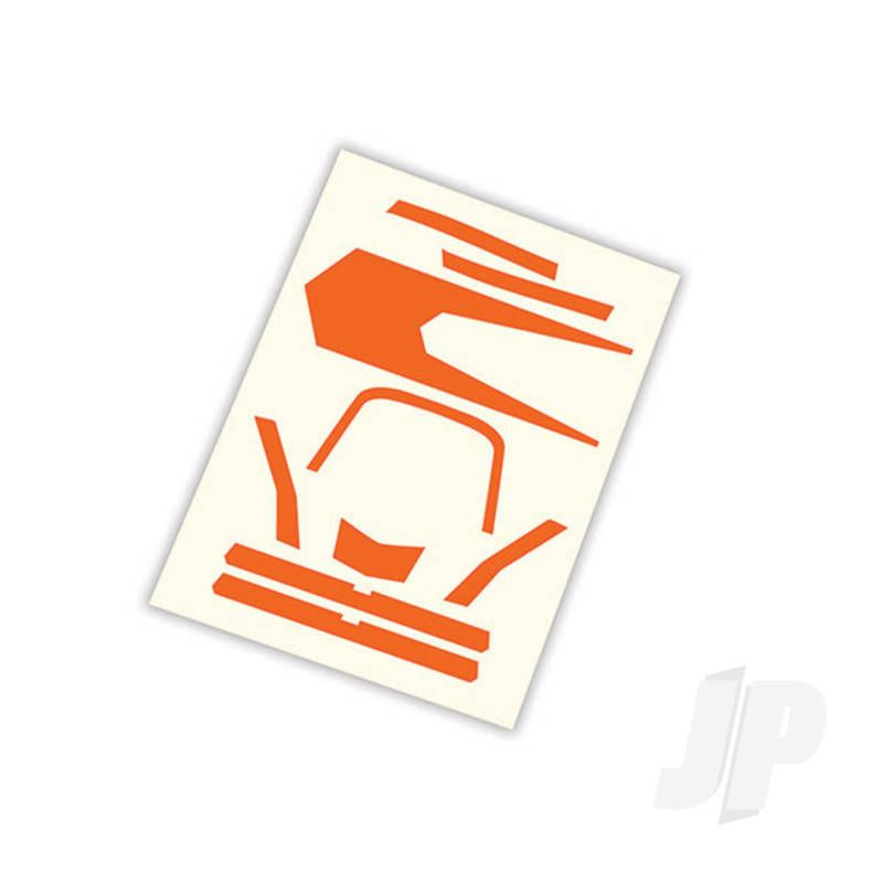 Traxxas Decals, High Visibility, Orange (TRX7982)