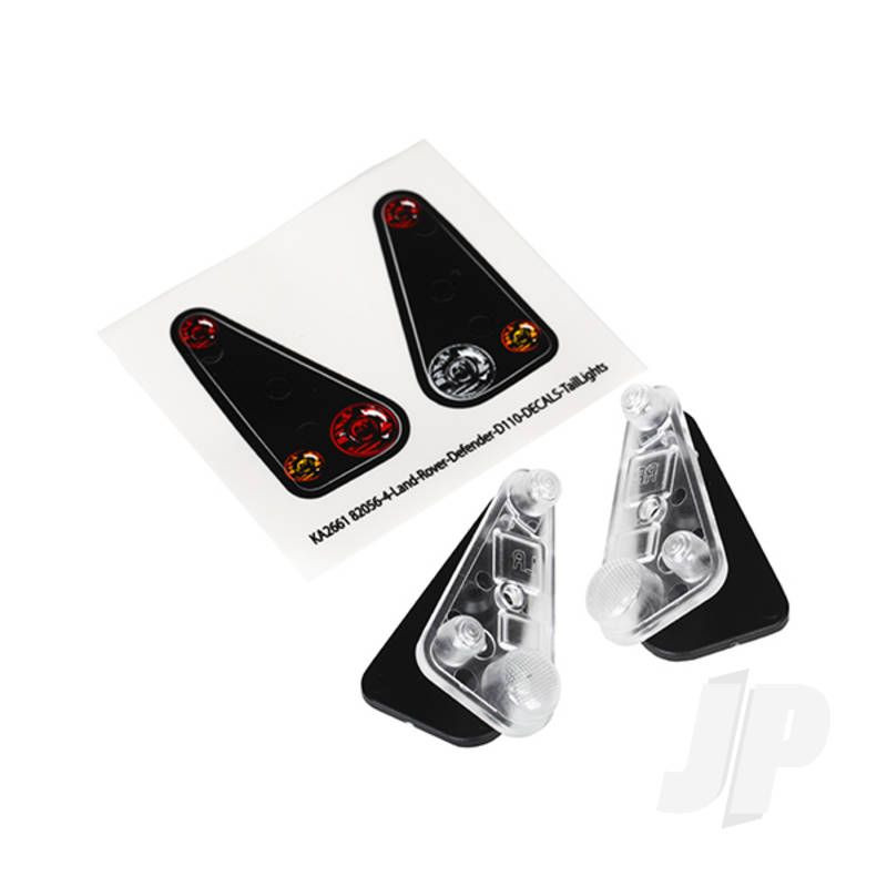 Traxxas Tail Light Housing (2 Pcs) / Lens (2 Pcs) / Decals (Left &amp; Right) (Fits #8011 Body) (TRX8014)