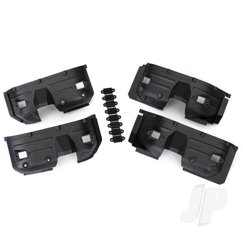 Traxxas Fenders, Inner, Front &amp; Rear (2 Each) / Rock Light Covers (8 Pcs) (TRX8018)