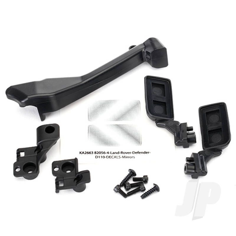 Traxxas Mirrors, Side (Left &amp; Right) / Snorkel / Mounting Hardware (Fits #8011 Body) (TRX8020)
