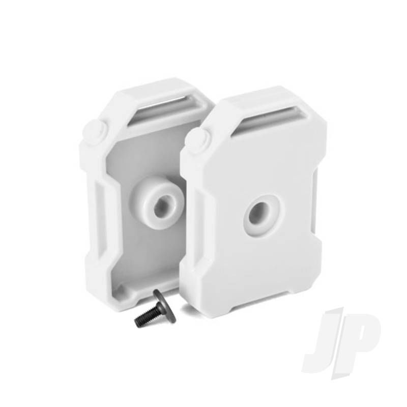 Traxxas Fuel Canisters (White) (2 Pcs) / 3X8 Fcs (1Pc) (TRX8022X)