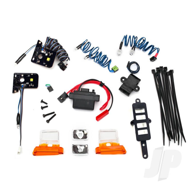 Traxxas Led Light Set, Complete With Power Supply (Contains Headlights, Tail Lights, Side Marker Lights, &amp; Distribution Block) (Fits #8010 Or 9230 Series Bodies) (TRX8035A)