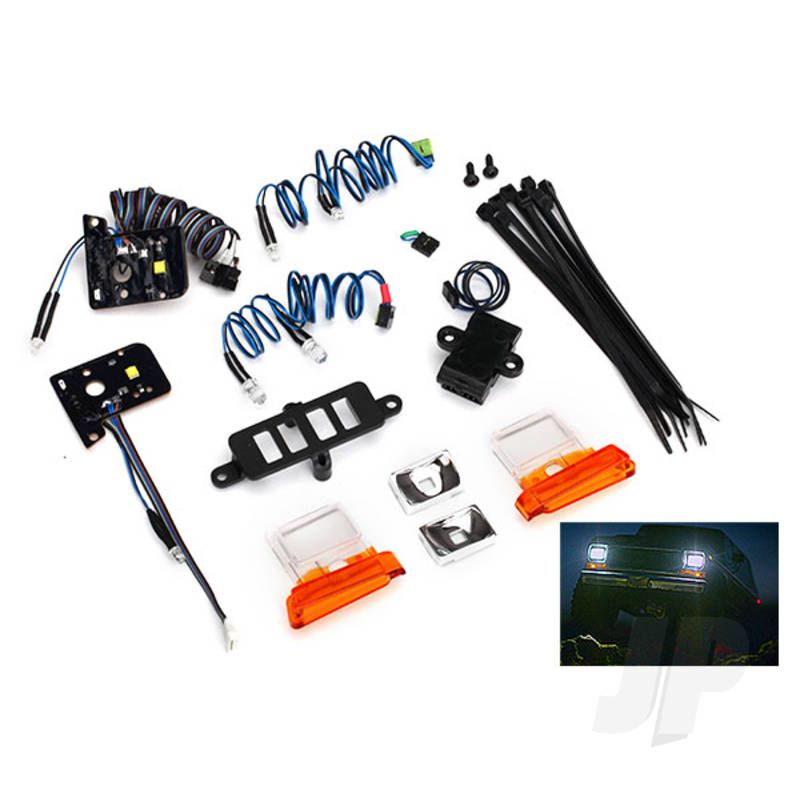Traxxas Led Light Set (Contains Headlights, Tail Lights, Side Marker Lights, &amp; Distribution Block) (Fits #8010 Body, Requires #8028 Power Supply) (TRX8036)